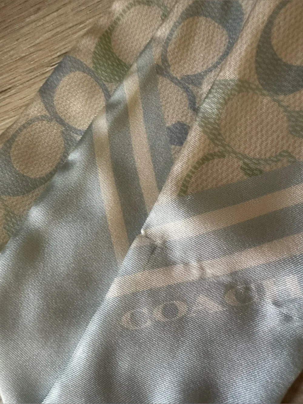 Coach Signature Silk Skinny Scarf